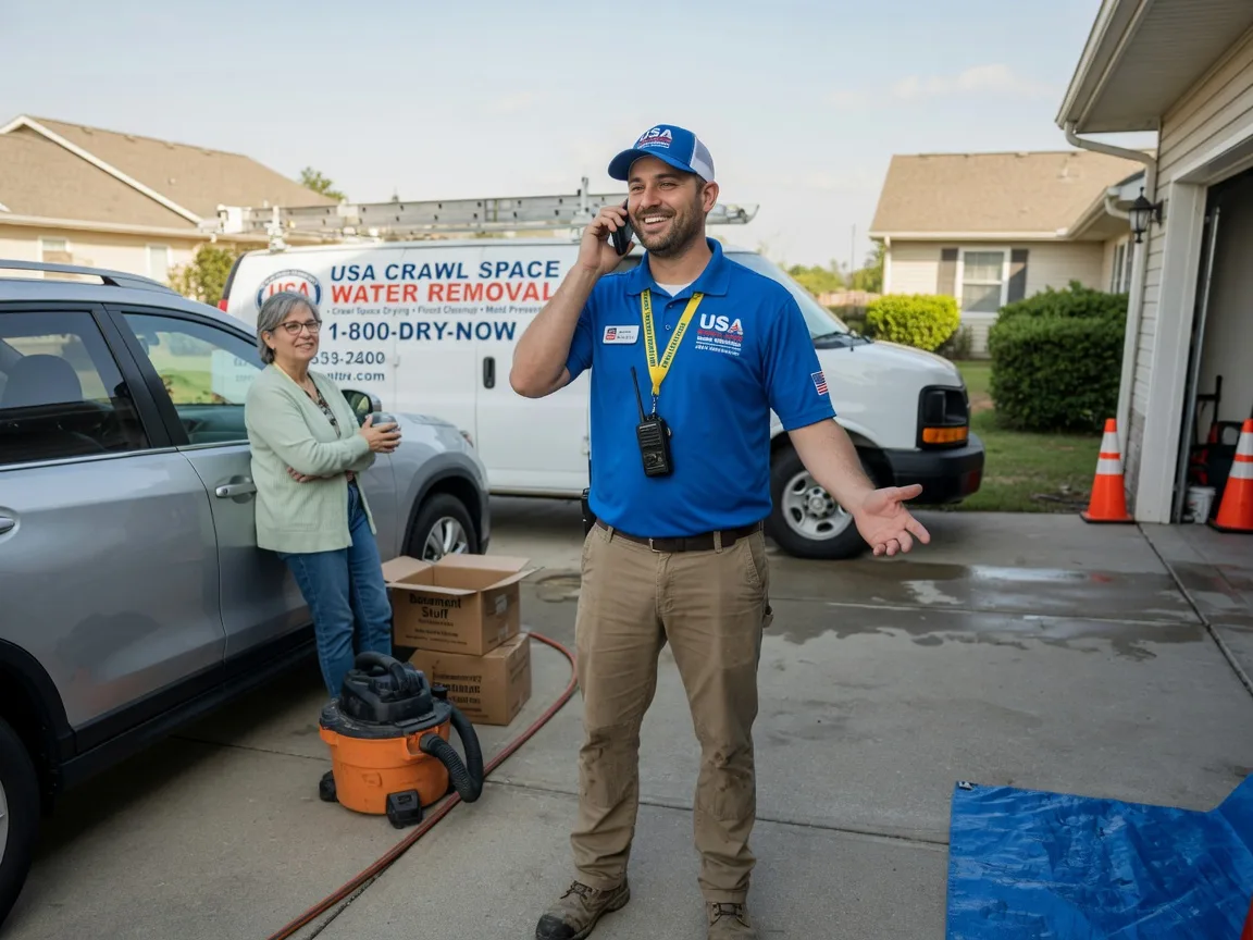 Crawl Space Water Removal Ballwin, MO FAQs